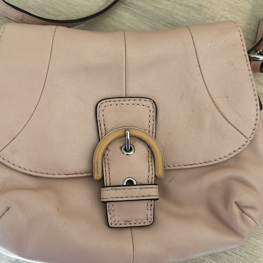 Pink Coach Crossbody Bag - Picture 2 of 4